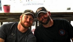 Chris Kyle and Chad Littlefield.