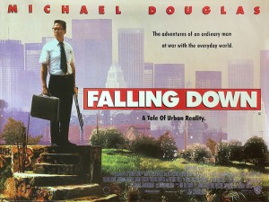 falling down